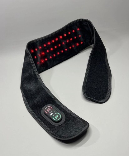 Cordless heating neck wrap - wrap, red