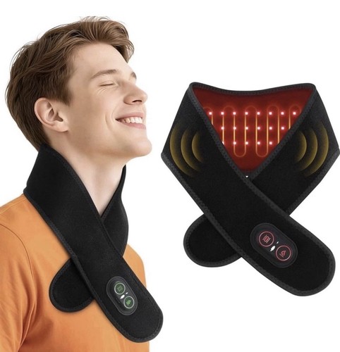 Cordless heating neck wrap red - heating,