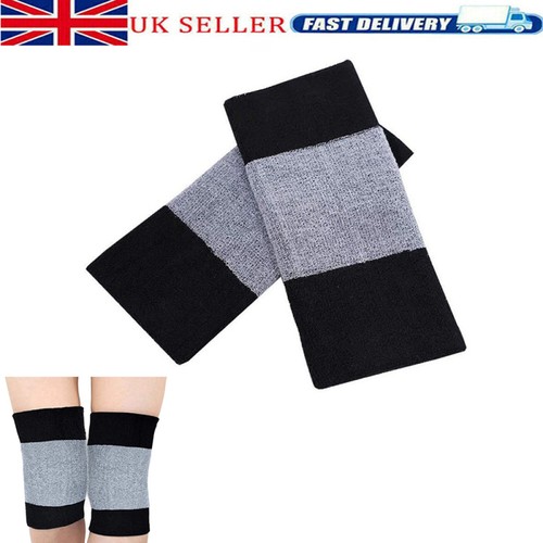Knee warmer black grey - knee, black/grey